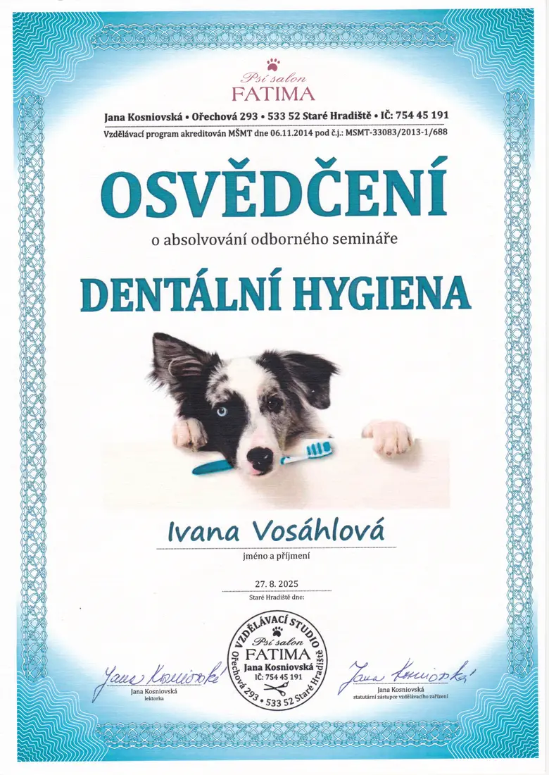 Certifikát