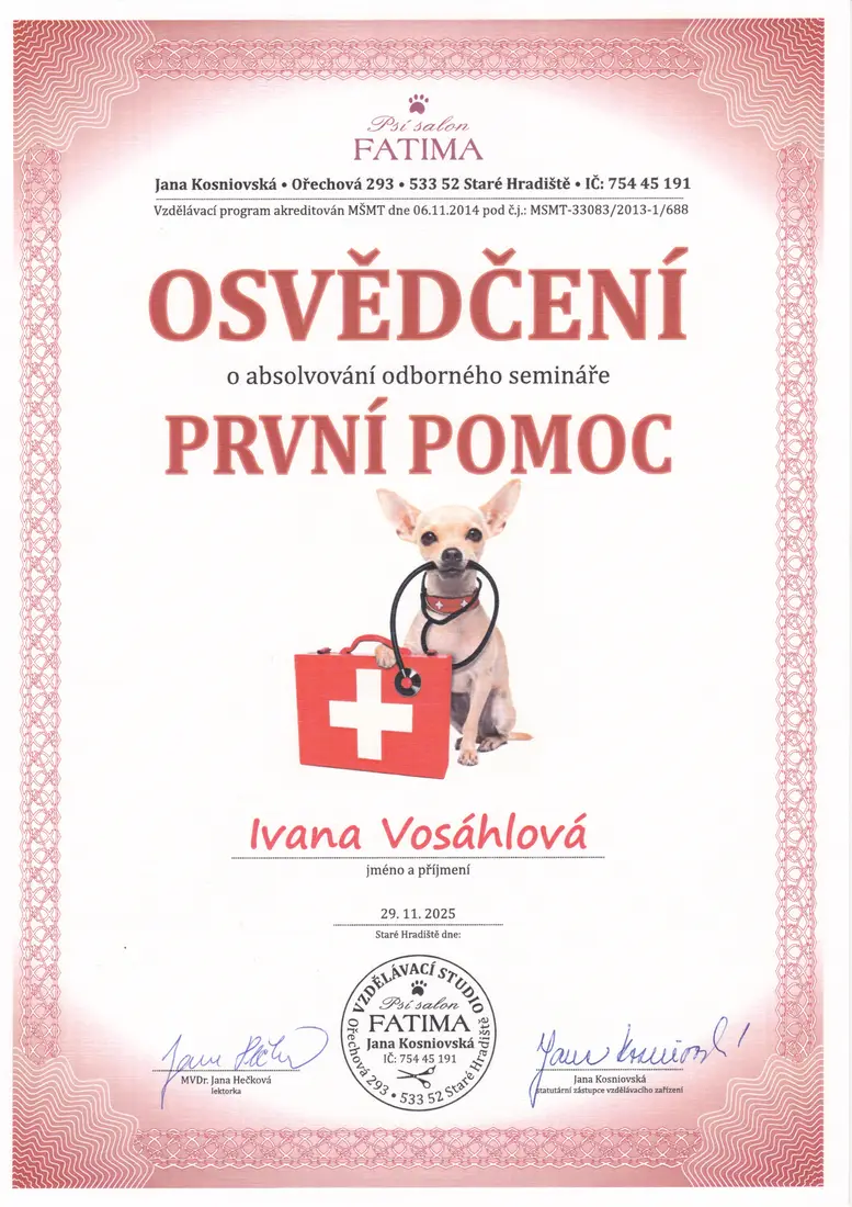 Certifikát